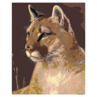 Diamantové malování - PUMA Rozměr: 40x50 cm, Rámování: bez rámu a bez vypnutí plátna