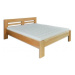 Manželská posteľ - masív LK111 | 120cm buk Moření: Buk bělený
