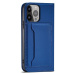 Magnet Card Case elegantní knížkové pouzdro s venkovní kapsou na Samsung Galaxy A23 5G Blue