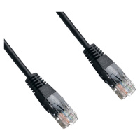 DATACOM patch cord UTP cat5e 5M černý