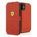 Kryt Ferrari FESPEFLBKP12SRE iPhone 12 mini 5,4" red book On Track Perforated (FESPEFLBKP12SRE)