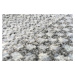 Diamond Carpets koberce Ručně vázaný kusový koberec Diamond DC-JK 1 Silver/orange - 160x230 cm