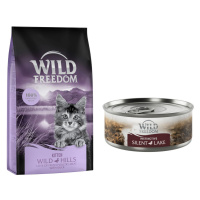 Wild Freedom 6,5 kg + Wild Freedom 6 x 70 g - 15 % sleva - „Wild Hills“ –⁠ s kachním masem + Sil