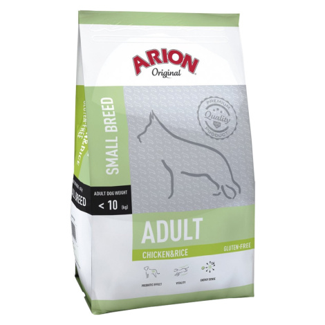Arion Original Adult Small Breed kuřecí & rýže - 7,5 kg