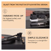 Auna TT-Play Prime, gramofonový přehrávač, stereo reproduktory, řemenový pohon, 33 1/3 a 45 otáč