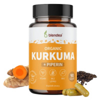 Blendea BIO Kurkuma+ Pipperin 90 kapslí