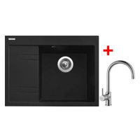 Sinks RIM 650 P Metalblack + Vitalia