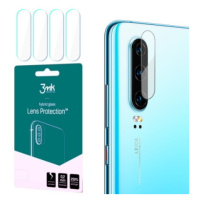 Hybridní sklo 3mk Lens ochrana kamery pro Huawei P30, 4ks