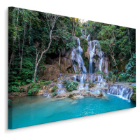 Plátno Vodopád Kuang Si V Laosu Varianta: 100x70