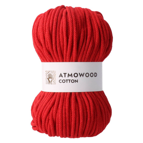 Atmowood cotton 5 mm - červená