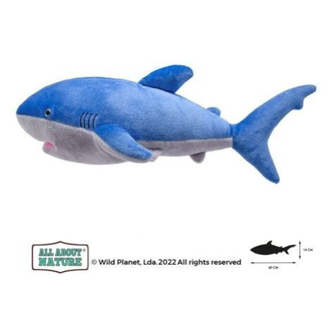 Wild Planet - Žralok modrý plyš