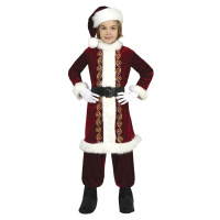 Guirca Dětský kostým - Santa Claus bordový Velikost - děti: S