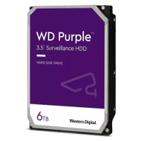 WD PURPLE WD64PURZ 6TB SATA/600 256MB cache, Low Noise, CMR