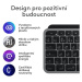 Logitech MX Keys S for Mac920-011637 Vesmírně šedá