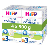 HiPP 3 Junior Combiotik mléčná výživa 4x500g
