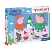 Clementoni Puzzle Maxi - Peppa Pig, 104 dílků