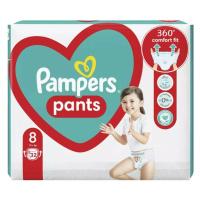 PAMPERS Plenky kalhotkové Active Baby Pants vel. L 8 (32 ks) 19+ kg
