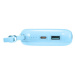 Joyroom Jelly Series JR-L002 powerbanka 10000mAh 22,5W se zabudovaným kabelem USB-C Modrá