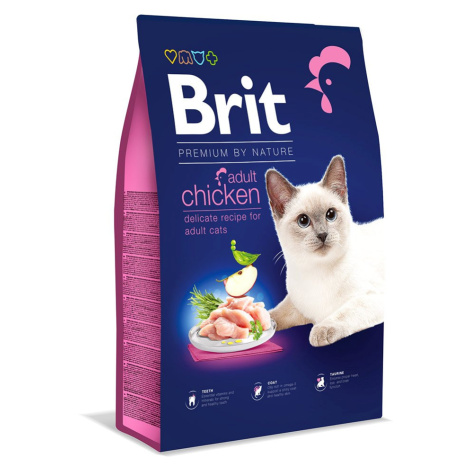 Brit Premium by Nature Adult kuře 8 kg
