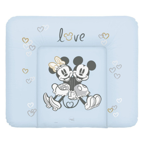 Ceba Podložka přebalovací měkká na komodu (85x72) Disney Minnie & Mickey Blue CebaBaby