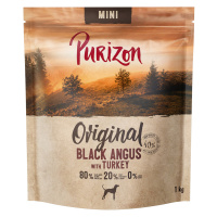 Purizon Mini: Black Angus s krocanem - Výhodné balení: 4 x 1 kg