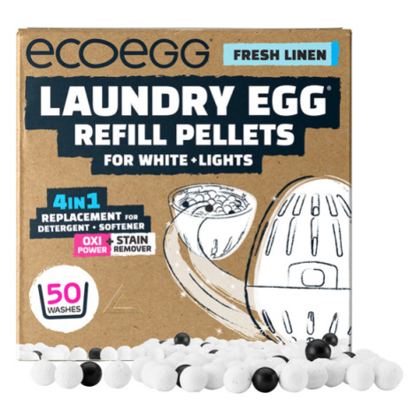 ECOEGG Náplň do vajíčka na bílé a světlé prádlo, 50 praní, svěží bavlna