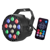 LED Disco reflektor LED/12W/230V multicolor + dálkové ovládání