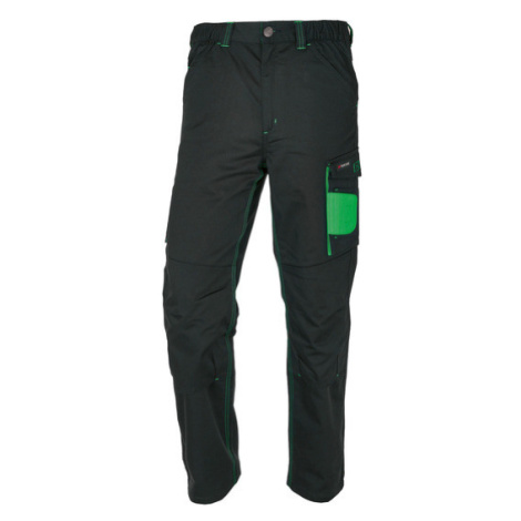 PARKSIDE® Pánské pracovní kalhoty (54, černá/zelená)