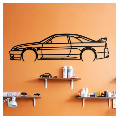 Dřevěná dekorace na zeď - Nissan R33 GT-R DUBLEZ