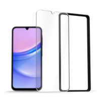 AlzaGuard 2.5D FullCover Glass EasyFit 2 Pack pro Samsung Galaxy A15