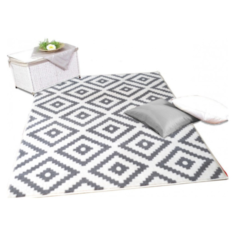 WI Kusový koberec Hevus bílá s šedou - 120 x 170 cm