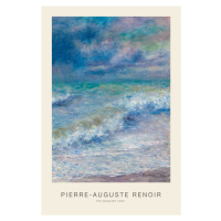 Obrazová reprodukce The Seascape (Vintage Ocean / Seaside Painting) - Renoir, (26.7 x 40 cm)