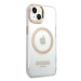 Guess GUHMP14SHTRMD hard silikonové pouzdro iPhone 14 6.1" gold Metal Outline Magsafe