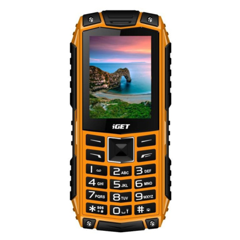 iGET Defender D10, Dual SIM, Orange