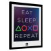 Obraz na zeď - Playstation - Eat Sleep Repeat