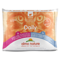 Almo Nature Daily Menu Pouch 12 x 70 g – výhodné balení - Mix 4 (2 druhy)