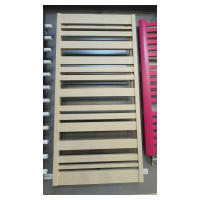 Instalprojekt Zebra koupelnový radiátor 600 x 1220 mm - white pepper metalíza - Výprodej z výsta