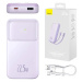 Nabíječka Powerbank Baseus Comet with USB to USB-C cable, 10000mAh, 22.5W (purple)