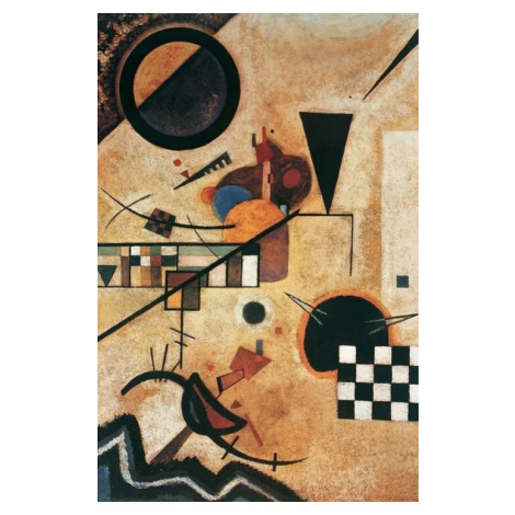Umělecký tisk Accords Opposes, Kandinsky, (60 x 90 cm) MIGNECO&SMITH