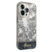 Zadní kryt Guess PC/TPU Toile De Jouy Case pro Apple iPhone 14 Pro, šedá