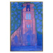 Obrazová reprodukce Church tower at Domburg, 1911, Mondrian, Piet, 26.7 × 40 cm