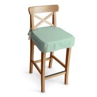 Dekoria Sedák na židli IKEA Ingolf - barová, eukalyptová zelená, barová židle Ingolf, Loneta, 13