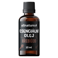 Allnature Esenciální olej Hřebíček 10 ml