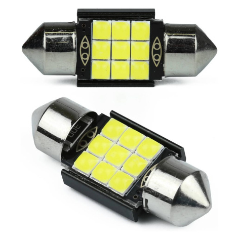 LED autožárovka C5W 9 SMD 3030 3D 36 mm Interlook