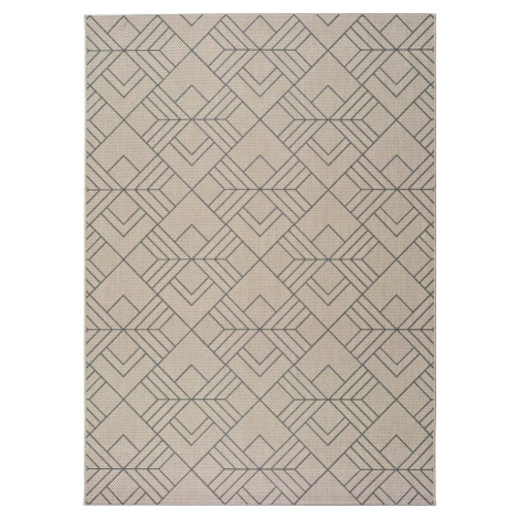 Béžový venkovní koberec Universal Silvana Caretto, 120 x 170 cm