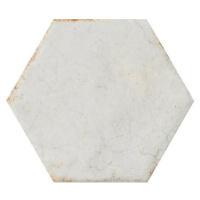 Dlažba Cir Cotto del Campiano bianco antico 15,8x18,3 cm lesk 1080612