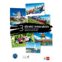Direkt interaktiv 3 (B1) – učebnice s prac. sešitem + MP3/Videa ke stažení + žák. licence (24 mě