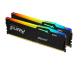 KINGSTON DIMM DDR5 64GB (Kit of 2) 6000MT/s CL40 FURY Beast RGB XMP