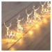 DecoKing Vánoční LED řetěz REINDEER teplá bílá