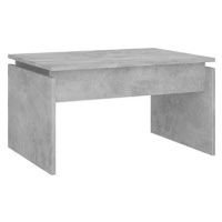 Shumee Konferenční stolek betonově šedý 68 × 50 × 38 cm dřevotříska